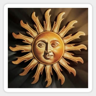 SUN FACE Sticker